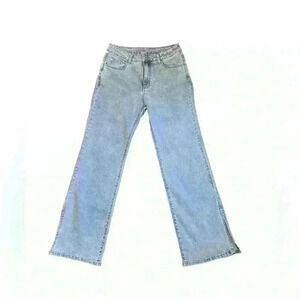 Zulily Stretch Flare Bootcut Jeans with Ankle Slit – Size Large